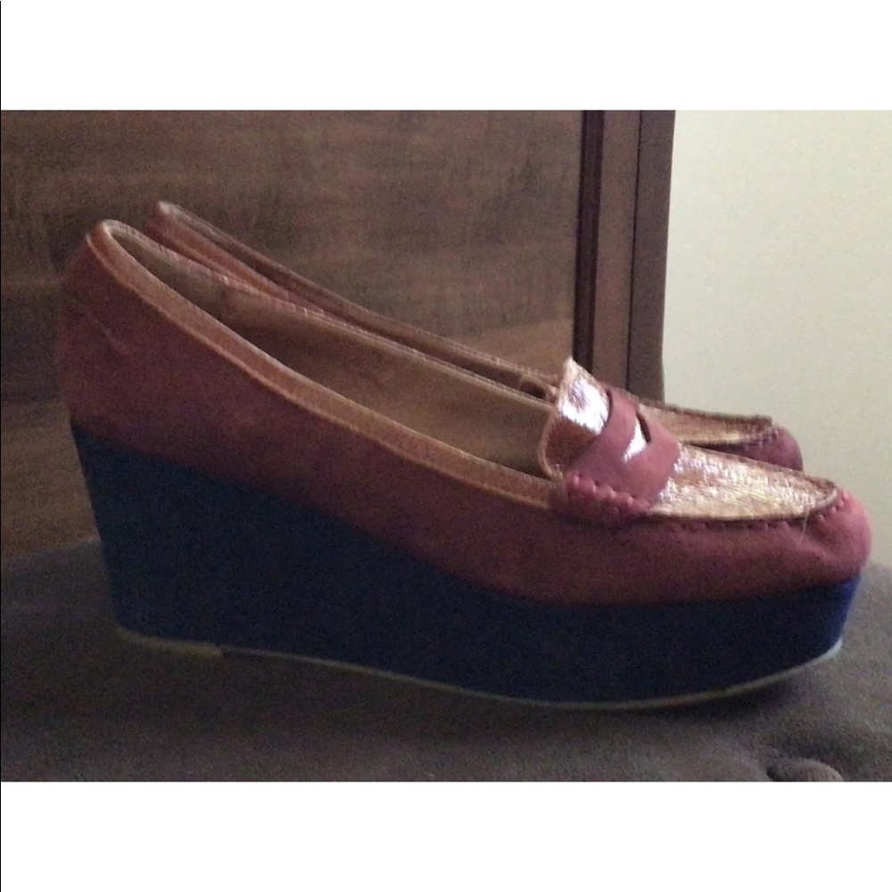 Pilero and the letterpress platform loafer, 8.5